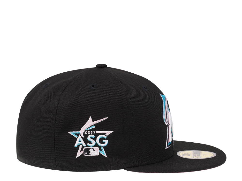 New Era Miami Marlins All Star Game 2017 Vice Pink Edition 59Fifty Fitted Gorra