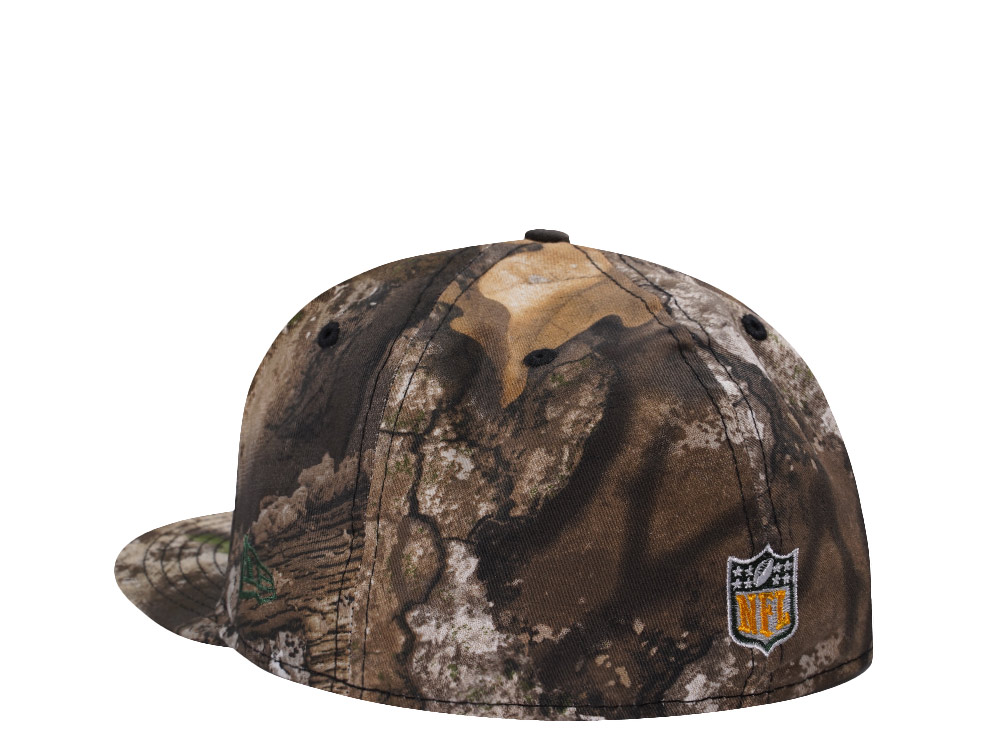 New Era Green Bay Packers 75th Anniversary Realtree APX Prime Edition 59Fifty Fitted Gorra