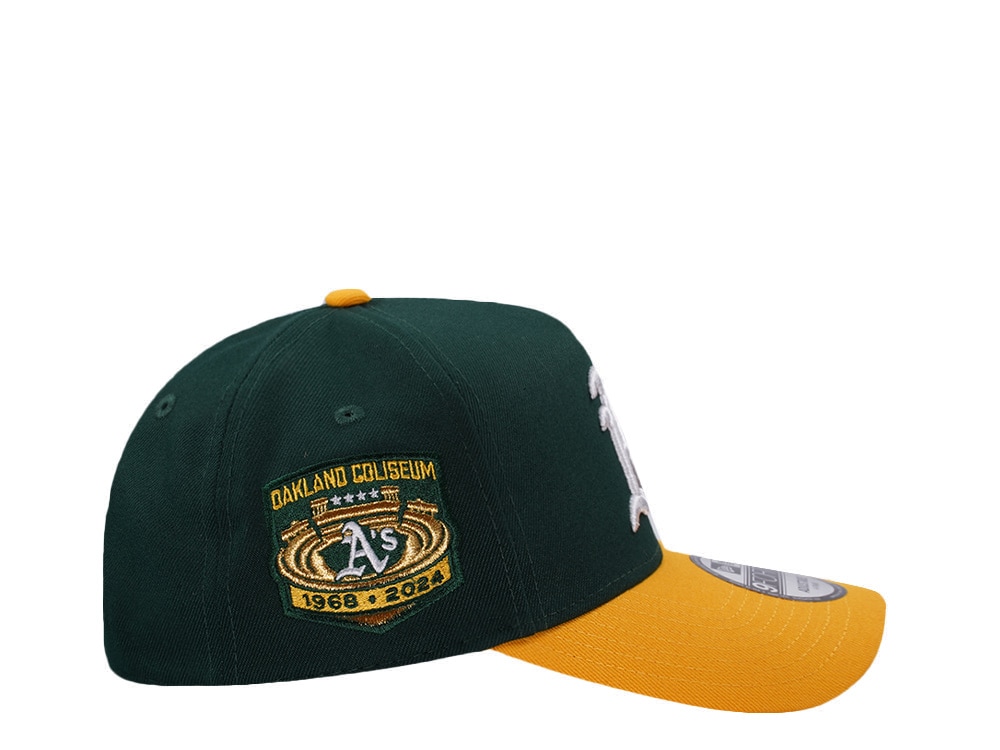 New Era Oakland Athletics Dark Green Two Tone Edition 9Forty A Frame Snapback Gorra