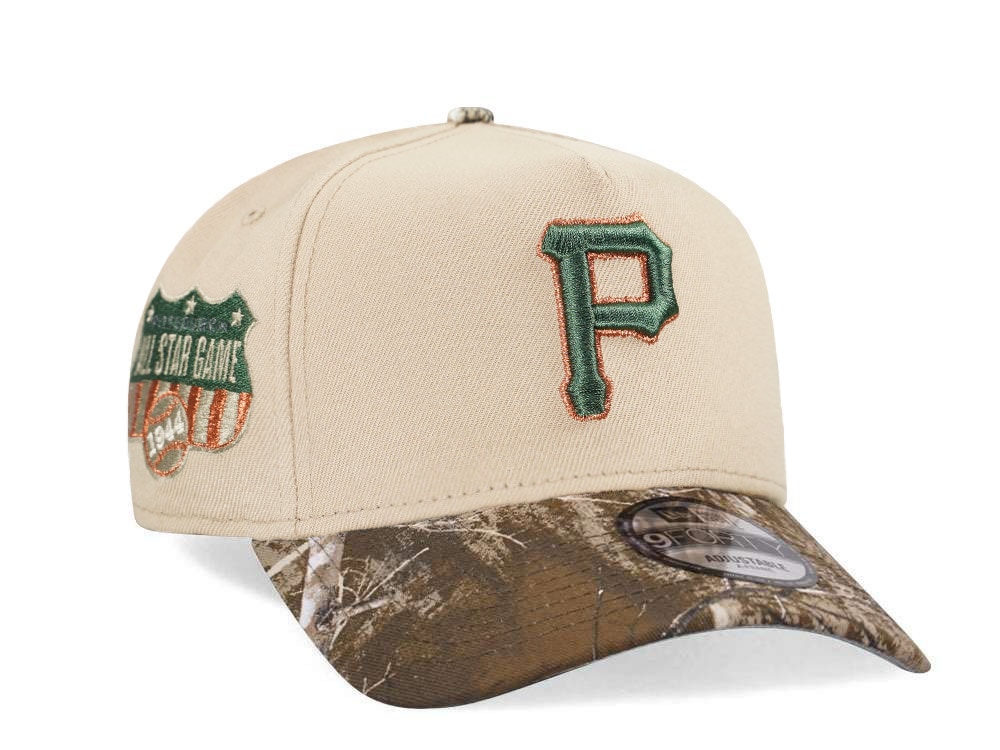 New Era Pittsburgh Pirates All Star Game 1944 Camel Realtree Edition 9Forty Snapback Gorra