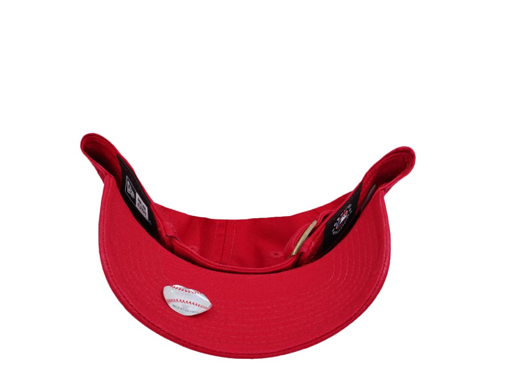 New Era Boston Red Sox Casual Classic Red Strapback Gorra