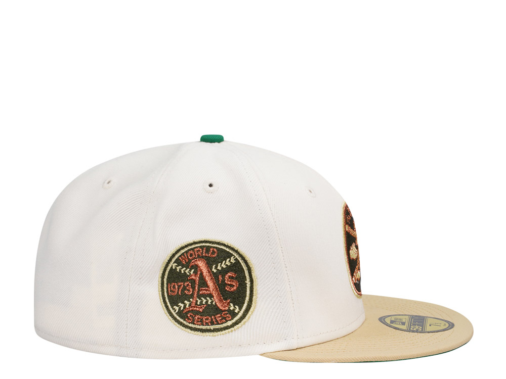 New Era Oakland Athletics World Series 1973 Sneaky Two Tone Throwback Edition 59Fifty Fitted Gorra