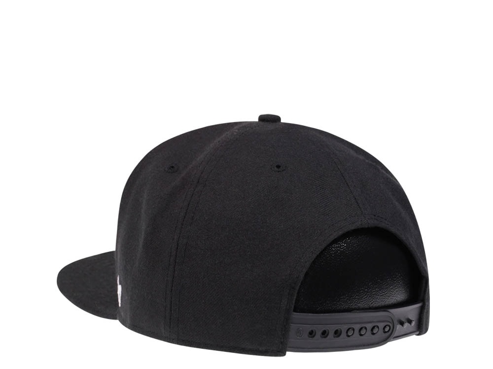 47Brand Anaheim Ducks Black Sure Shot Captain Snapback Gorra