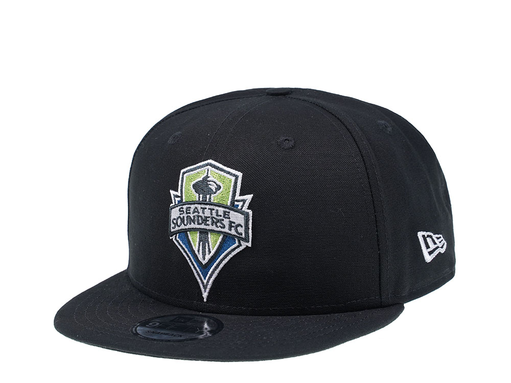 New Era Seattle Sounders FC Black Edition 9Fifty Snapback Gorra