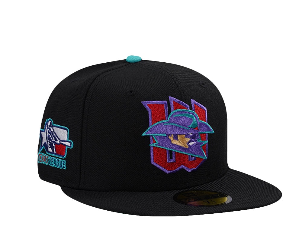 New Era Wichita Wranglers Wool Black Prime Edition 59Fifty Fitted Gorra