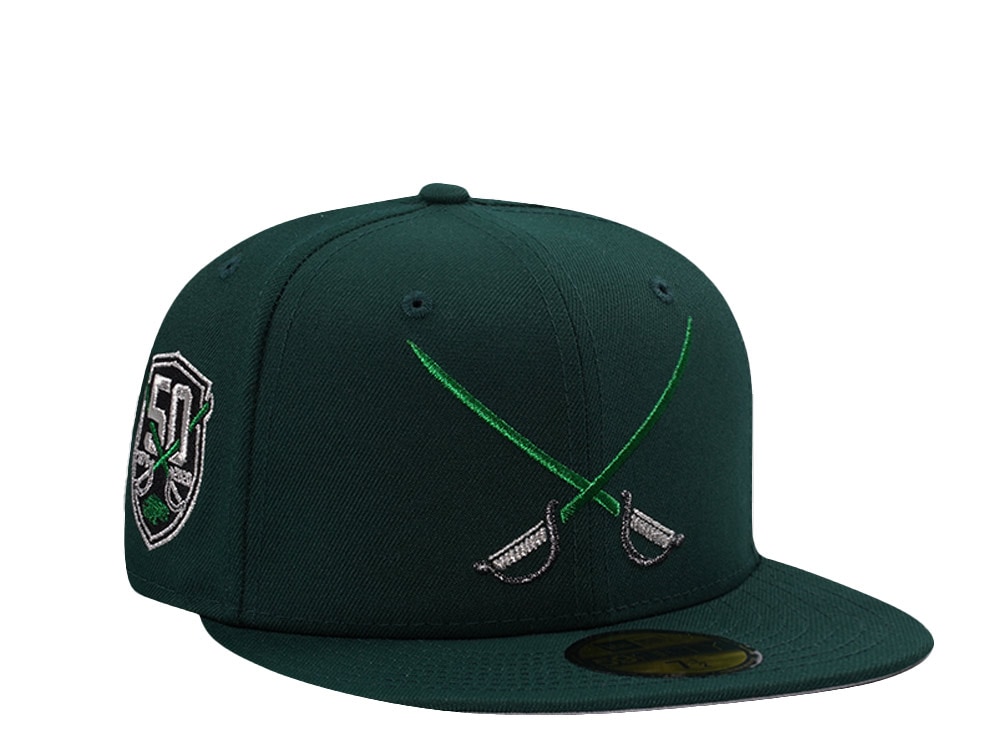 New Era Buffalo Sabres 50th Anniversary Dark Green Prime Edition 59Fifty Fitted Gorra
