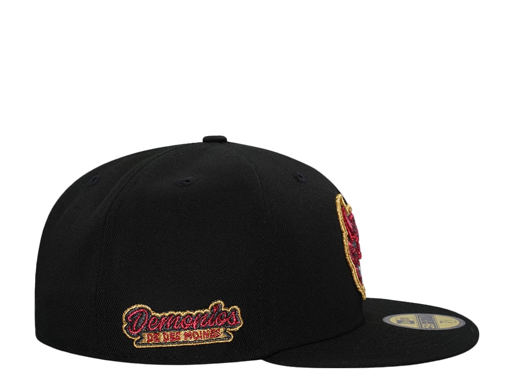 New Era Iowa Cubs Demonios Metallic Prime Edition 59Fifty Fitted Gorra