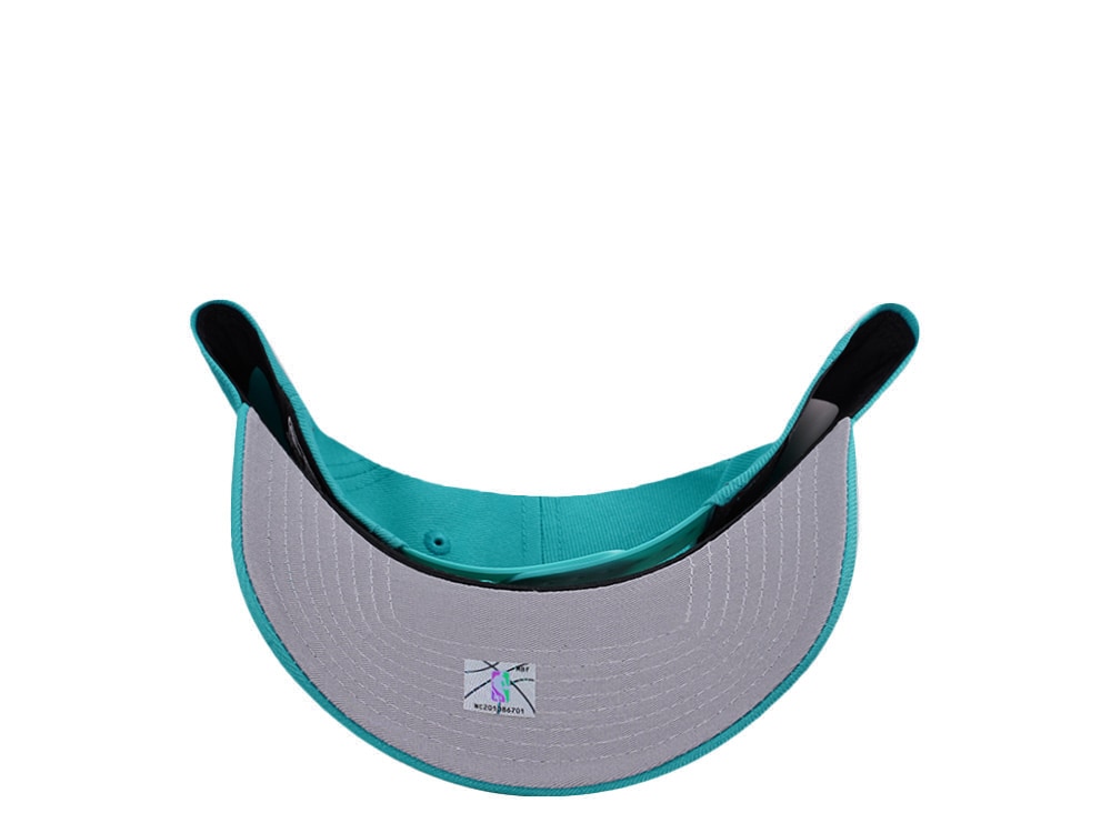 New Era Charlotte Hornets Love this Game Teal Prime Edition 9Forty A Frame Snapback Gorra