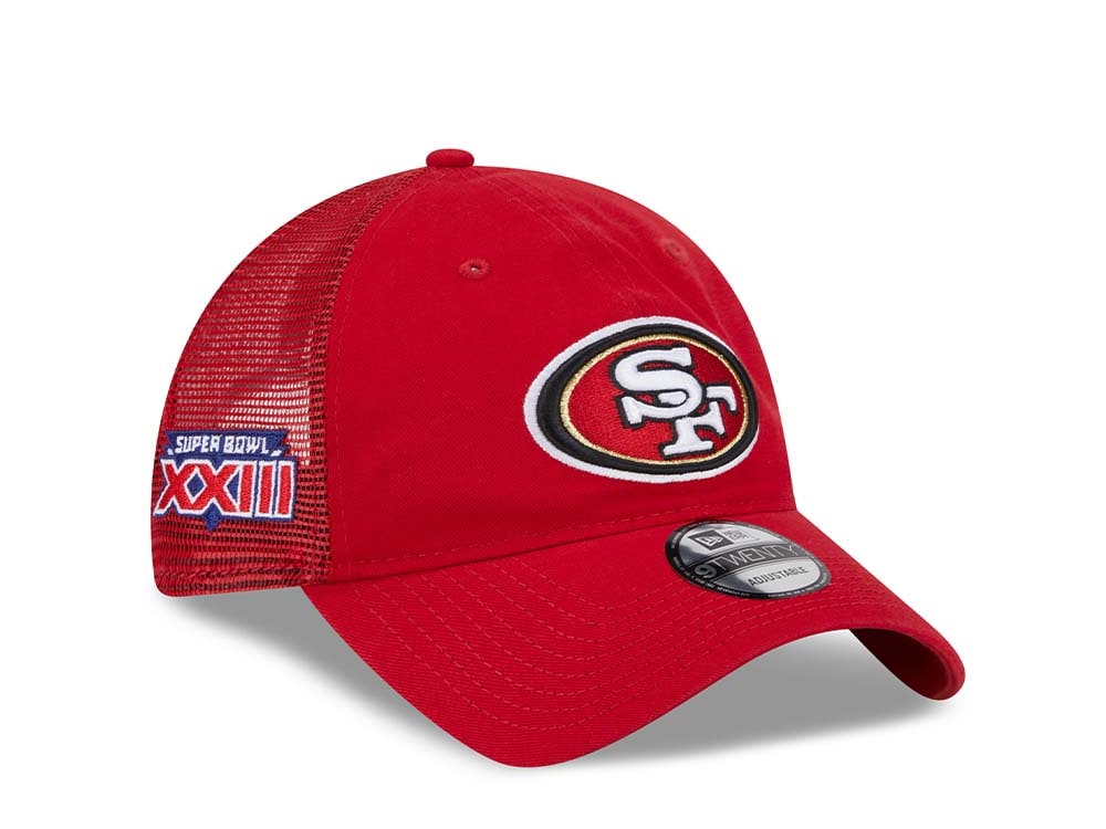 New Era San Francisco 49ers Super Bowl XXIII Trucker Edition 9Twenty Snapback Gorra