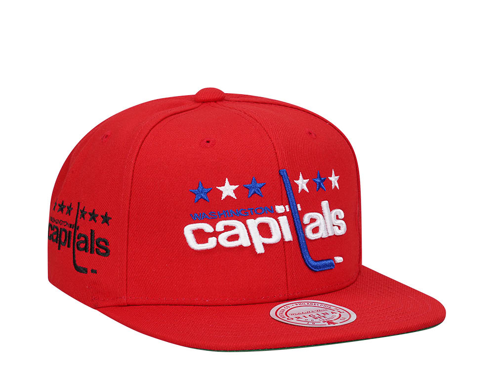 Mitchell & Ness Washington Capitals Alternate Flip Vintage  Snapback Gorra