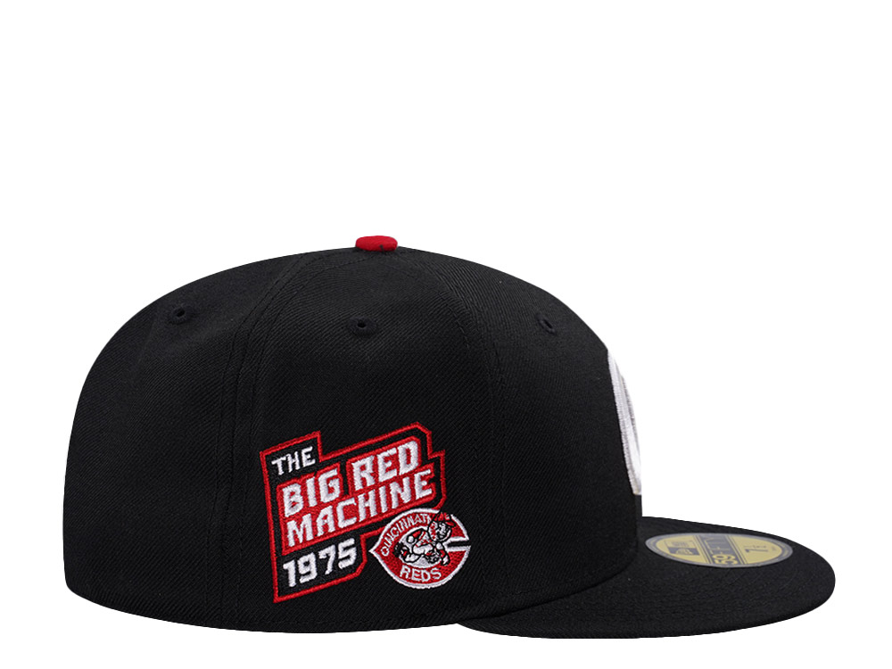 New Era Cincinnati Reds Wool Black Prime Edition 59Fifty Fitted Gorra