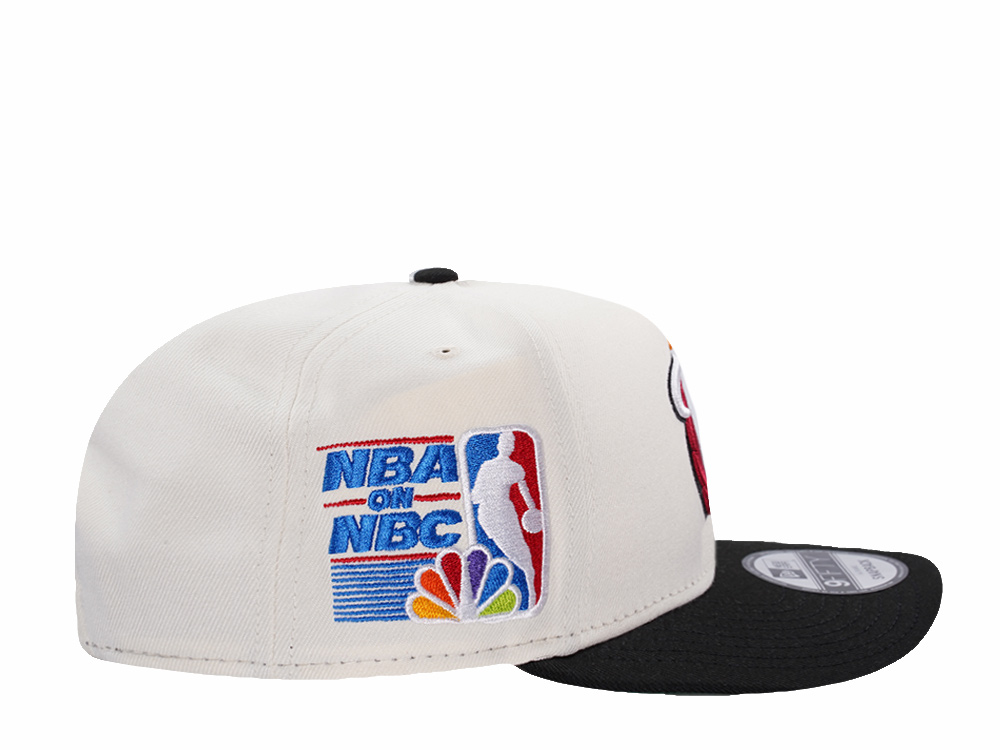 New Era Miami Heat NBA on NBA Chrome Two Tone Edition 9Fifty A Frame Snapback Gorra