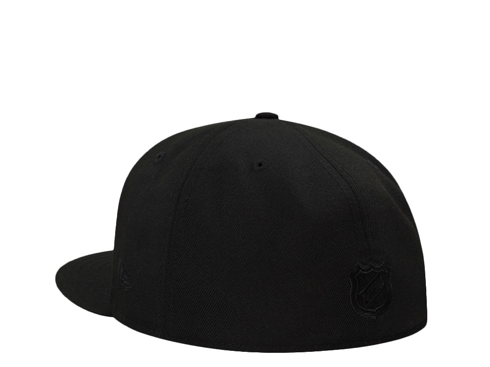 New Era Anaheim Ducks 30th Anniversary Blackout Orange Laser Prime Edition 59Fifty Fitted Gorra