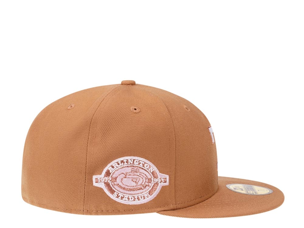 New Era Texas Rangers Arlington Stadium Sweet Gingerbread Edition 59Fifty Fitted Gorra