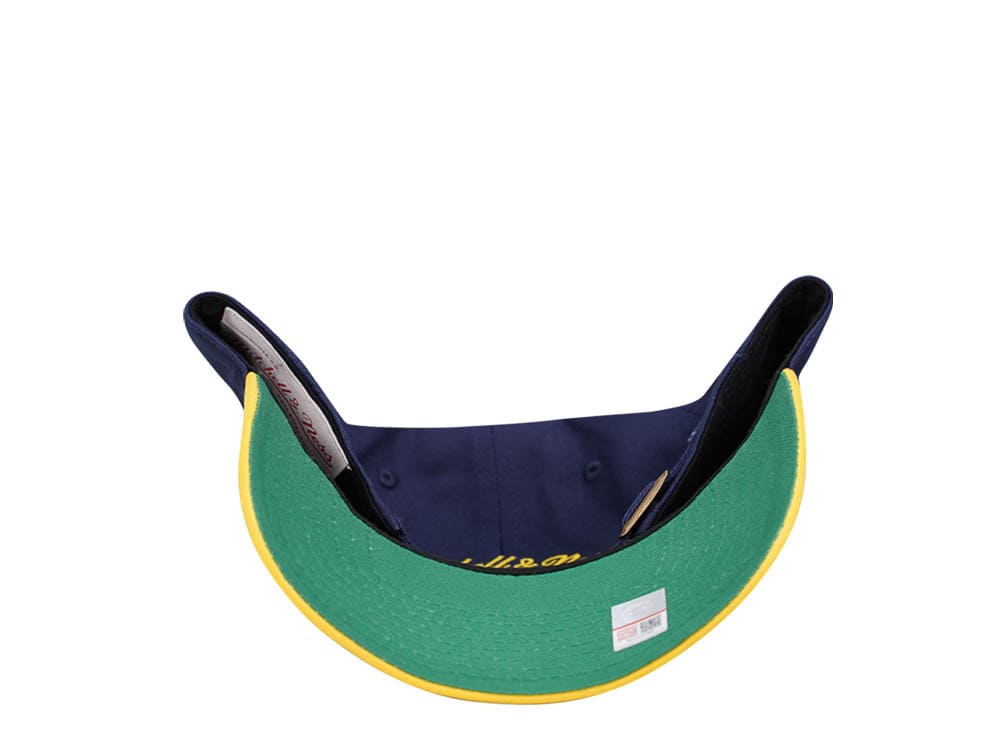 Mitchell & Ness University of Michigan Team Two Tone 2.0 Dad Strapback Gorra