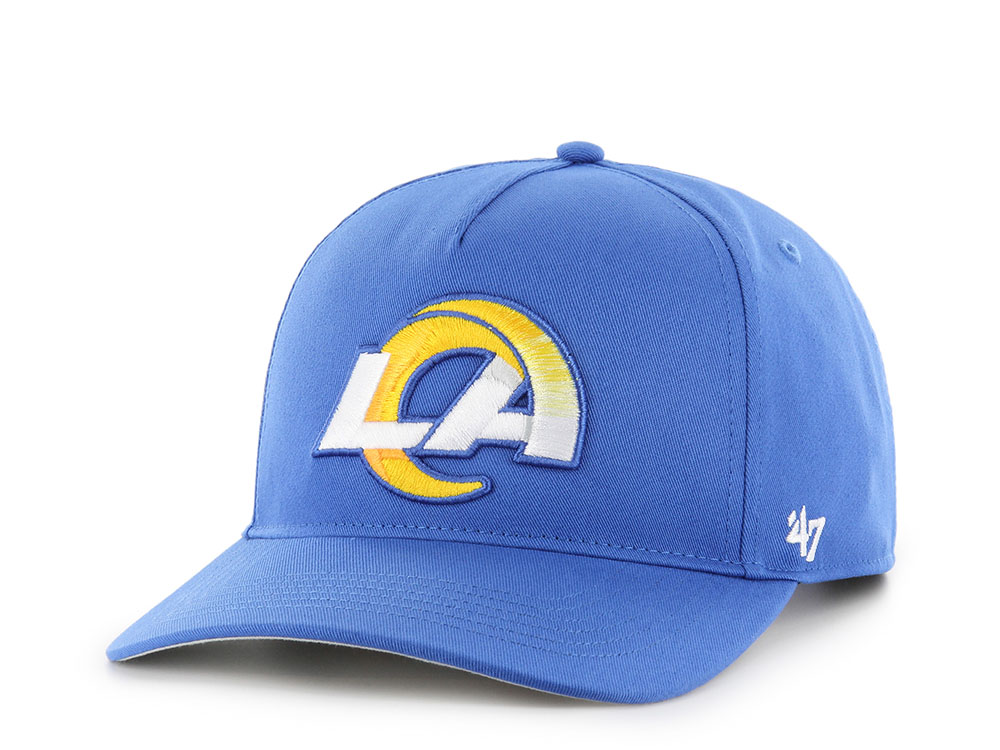 47Brand Los Angeles Rams Montego Blue Classic Edition Hitch Snapback Gorra