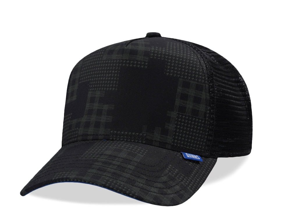 Djinns Camouflage Black Trucker Snapback Gorra