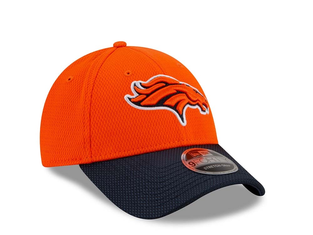 New Era Denver Broncos Road Sideline 9Forty Stretch Snapback Gorra