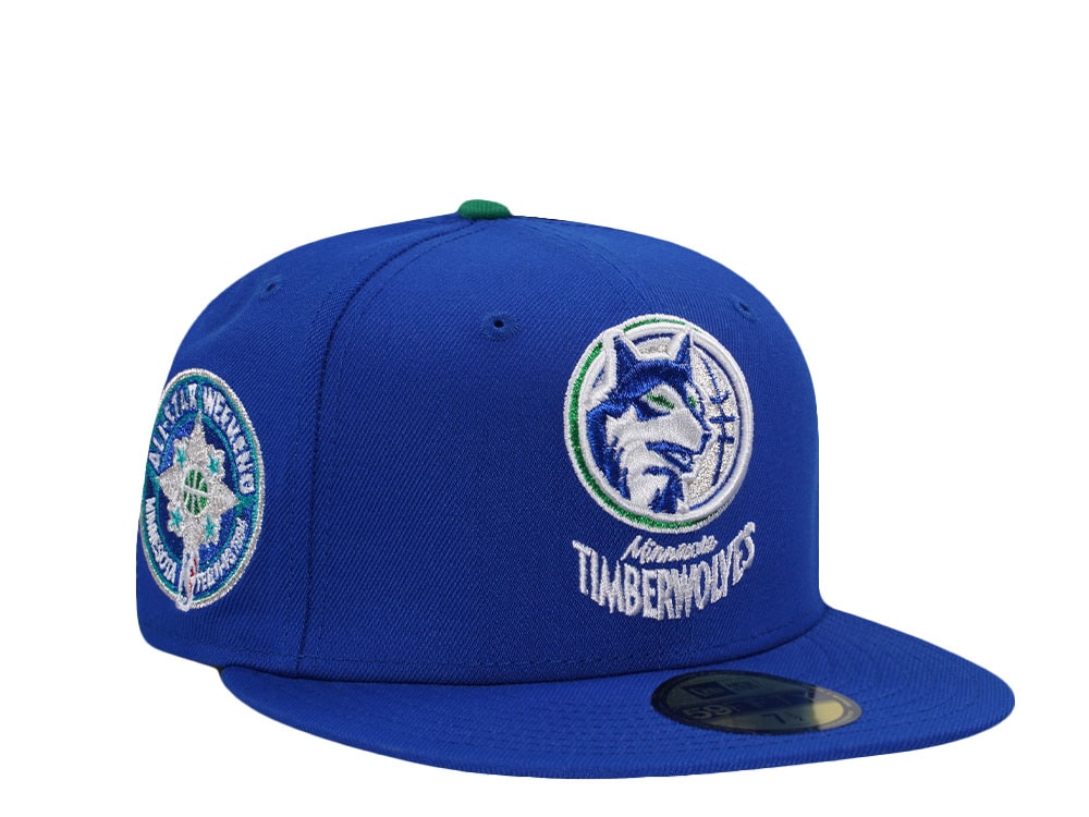 New Era Minnesota Timberwolves All Star Game 1994 Blue Prime Edition 59Fifty Fitted Gorra