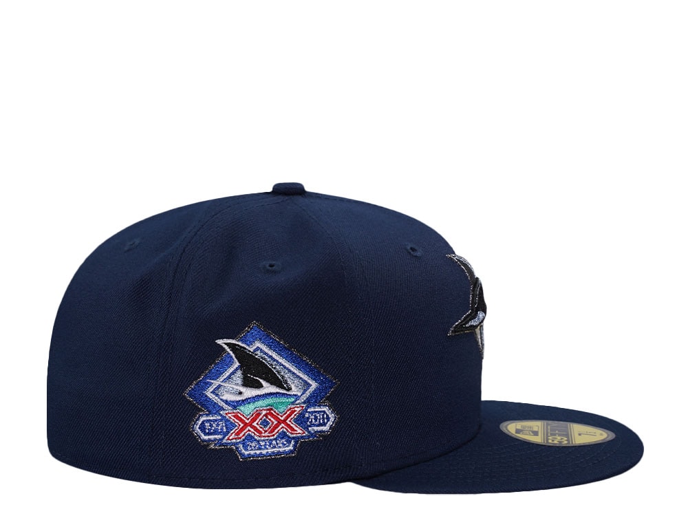 New Era San Jose Sharks 20th Anniversary Metallic Prime Edition 59Fifty Fitted Gorra