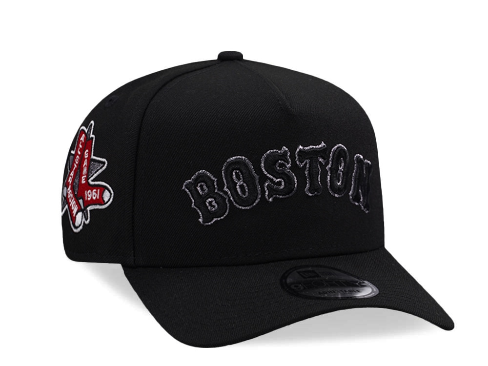 New Era Boston Red Sox All Star Game 1961 Black Prime Edition 9Forty A Frame Snapback Gorra