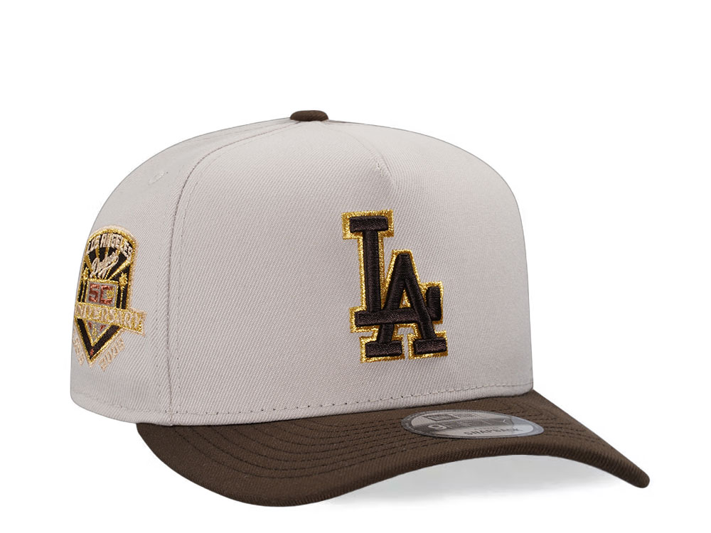 New Era Los Angeles Dodgers 50th Anniversary Two Tone Edition 9Fifty A Frame Snapback Gorra