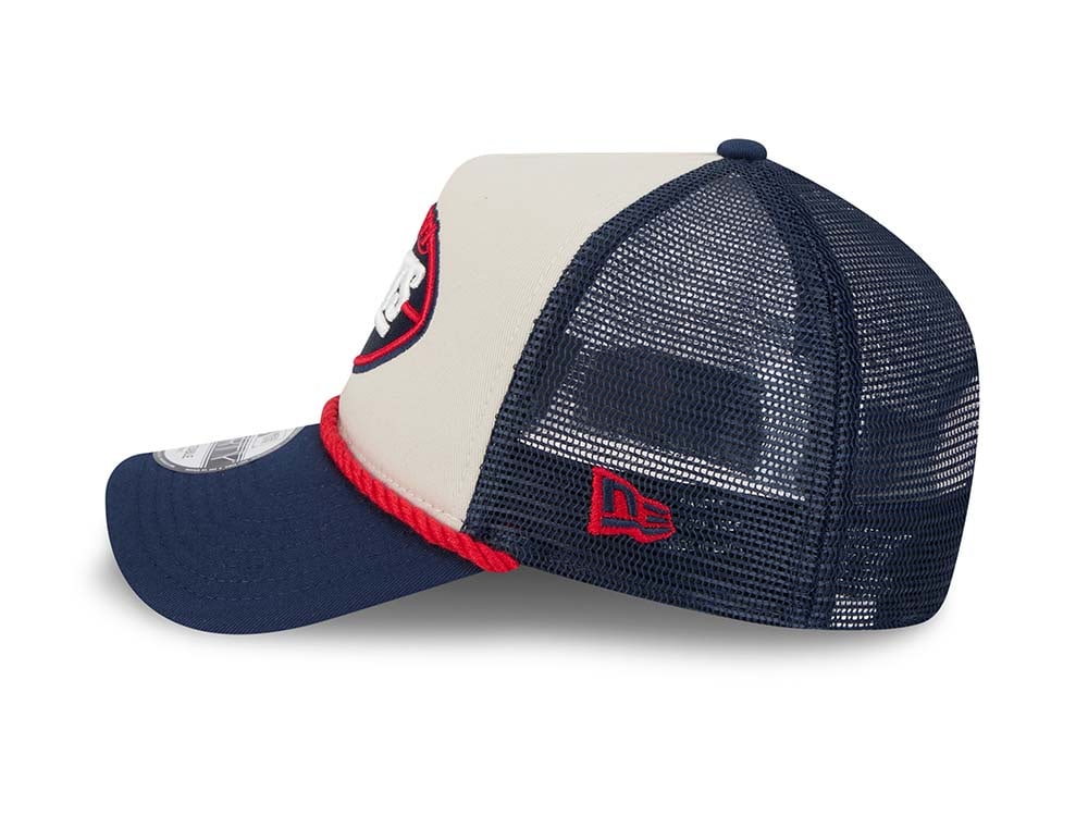 New Era New York Giants Sideline 2024 9Forty A Frame Trucker Snapback Gorra