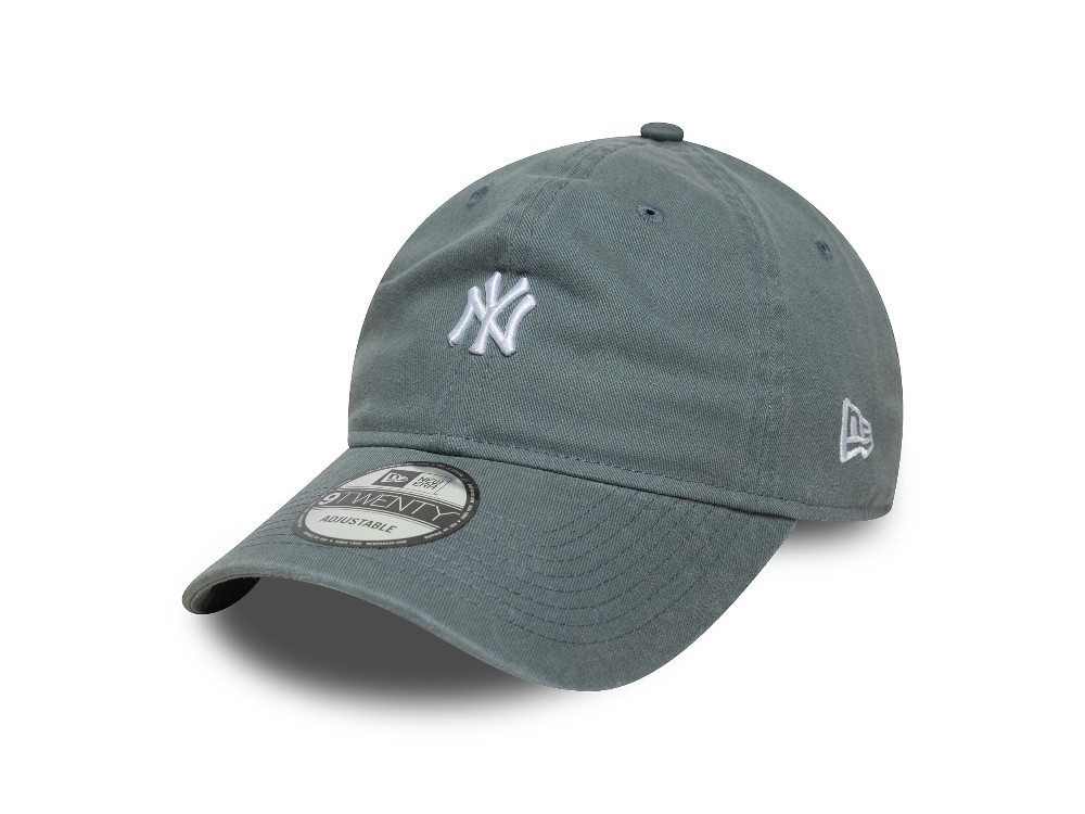 New Era New York Yankees Washed Mini Logo 9Twenty Strapback Gorra