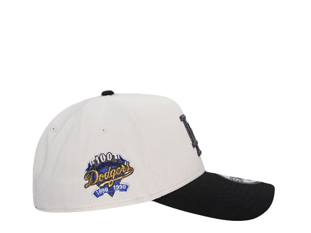 New Era Los Angeles Dodgers 100 Anniversary Chrome Two Tone Edition 9Forty A Frame Snapback Gorra