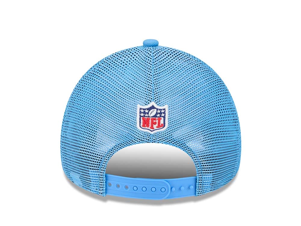 New Era Houston Oilers Sideline 2024 9Forty A Frame Trucker Snapback Gorra