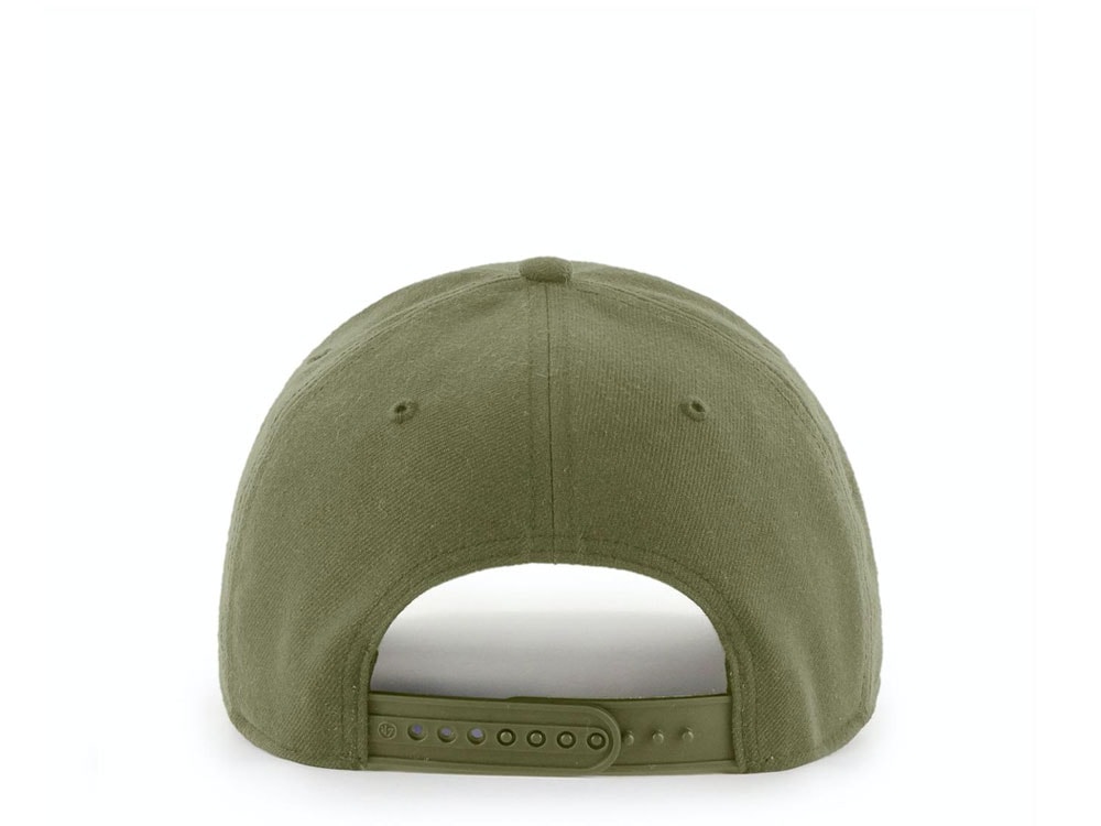 47Brand New York Yankees Cold Zone Classic DP Olive Snapback Gorra