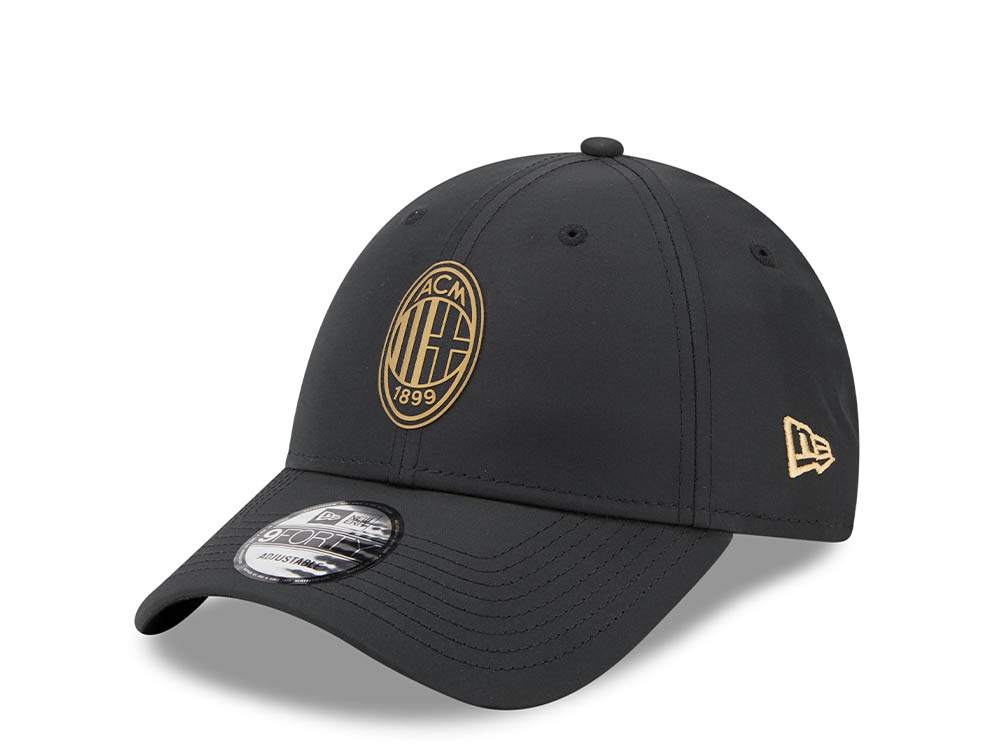 New Era AC Milan Black 9Forty Strapback Gorra
