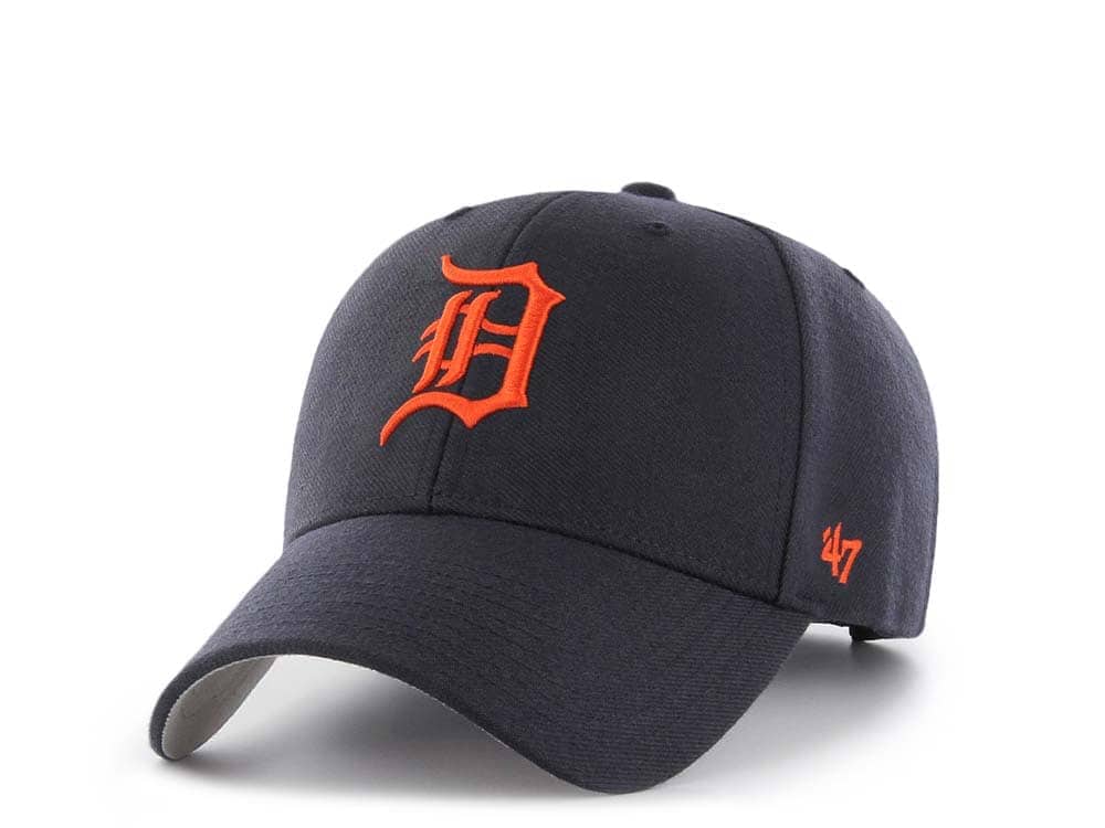 47Brand Detroit Tigers Classic Navy Strapback Gorra