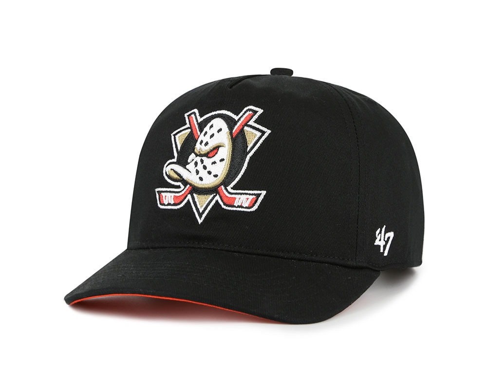 47Brand Anaheim Ducks Black Hitch Snapback Gorra