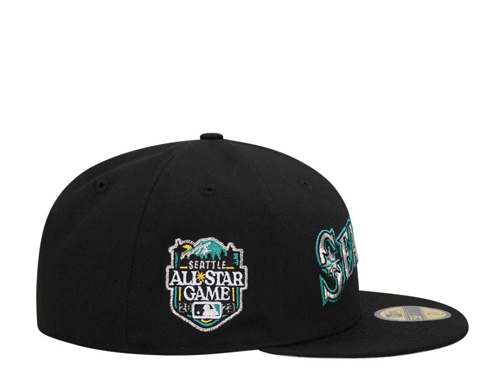 New Era Seattle Mariners All Star Game 2023 Black Classic Edition 59Fifty Fitted Gorra