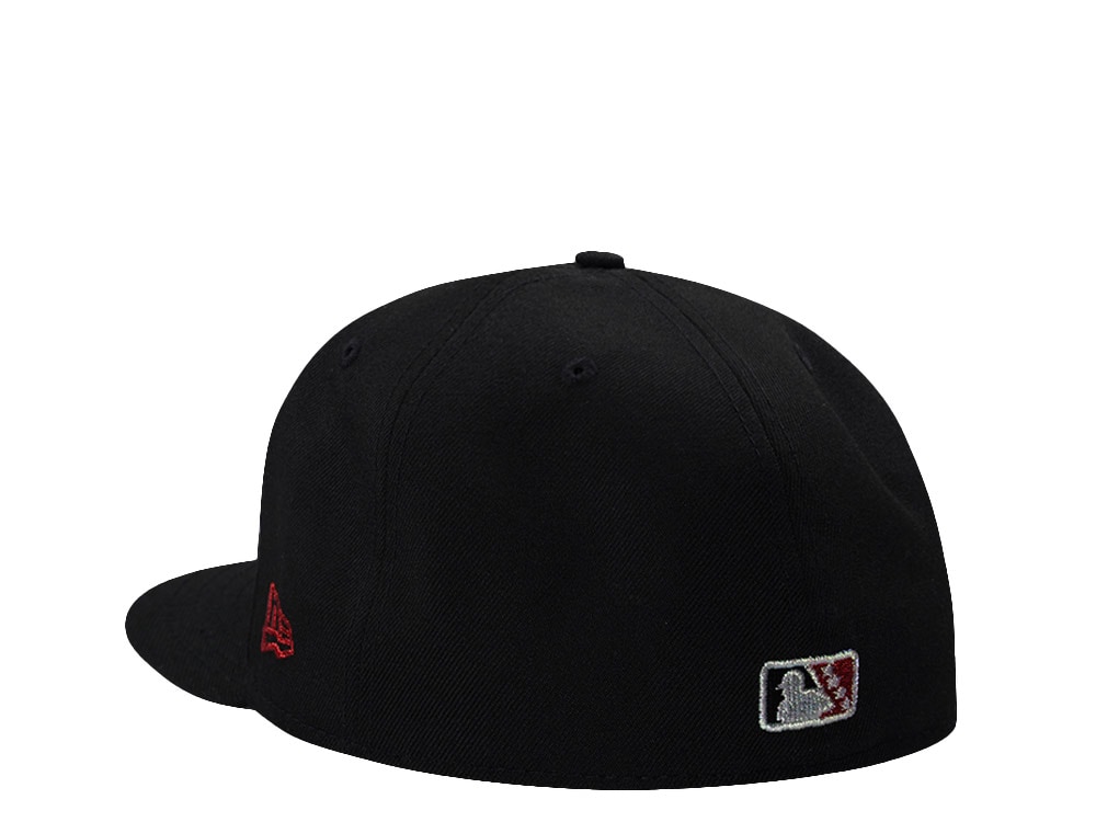 New Era Hickory Crawdads 25th Anniversary Black Prime Edition 59Fifty Fitted Gorra