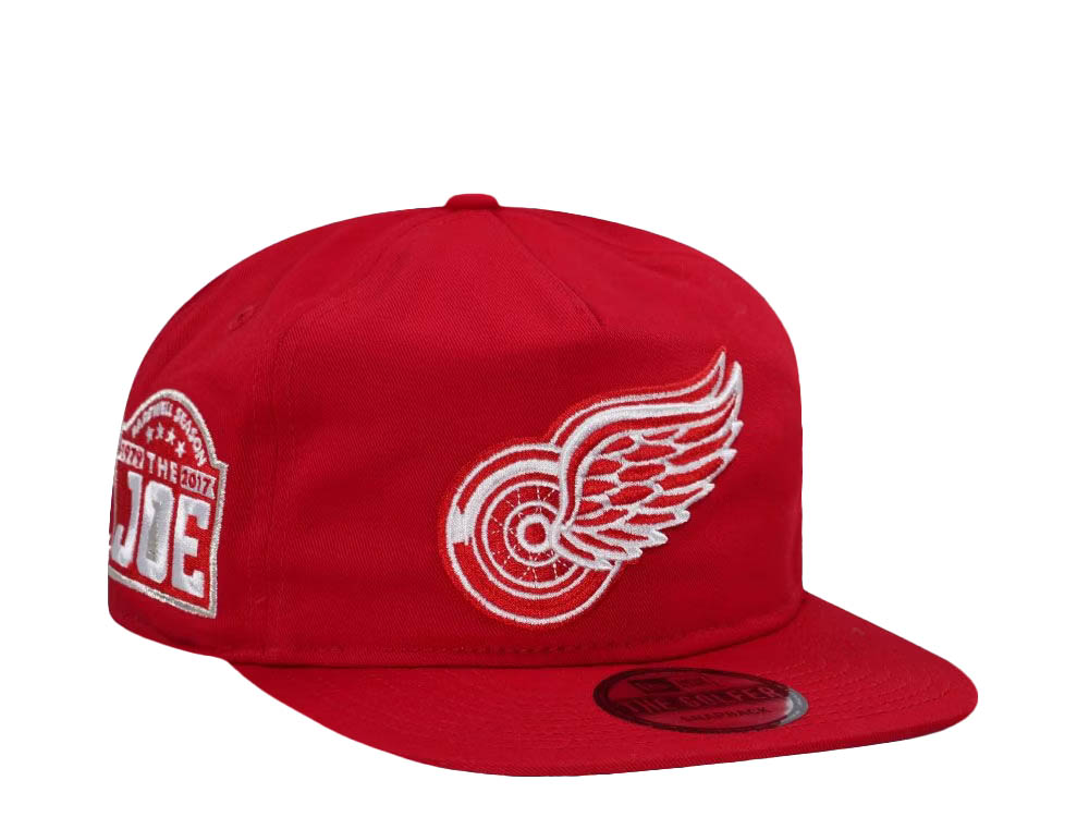 Detroit Red Wings Farewell Joe Louis Arena Vintage Edition Golfer Snapback Gorra