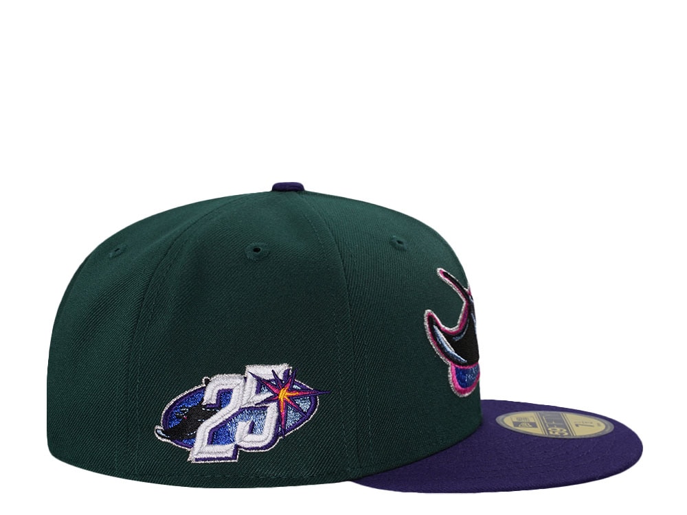 New Era Tampa Bay Rays 25th Anniversary Prime Two Tone Edition 59Fifty Fitted Gorra