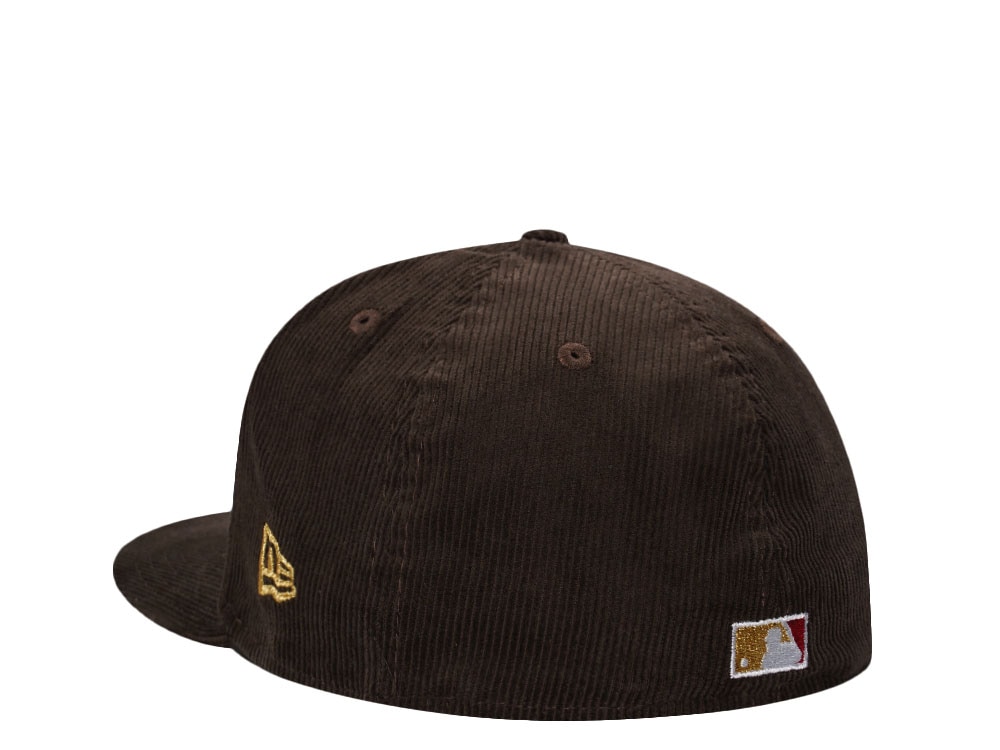 New Era Seattle Mariners All Star Game 2001 Walnut Corduroy Prime Edition 59Fifty Fitted Gorra
