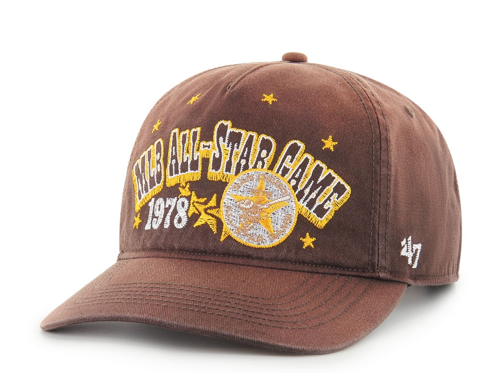 47 Brand San Diego Padres All Star Game 1978 Midsummer Classic Brown Hitch Snapback Gorra