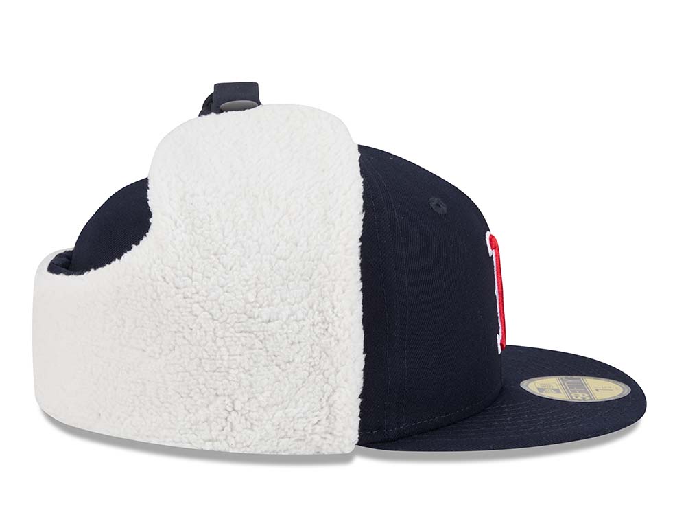 New Era Boston Red Sox Classic Navy 59Fifty Dogear Fitted Gorra