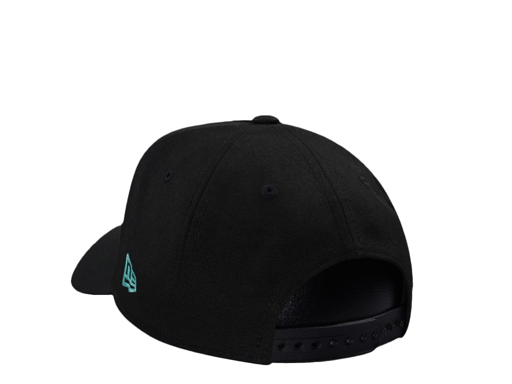 New Era Arizona Diamondbacks Inaugural Season 1998 Mint Black Prime Edition 9Forty A Frame Snapback Gorra