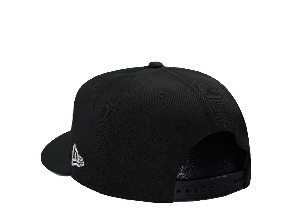 New Era Las Vegas Raiders 50th Anniversary Rose Black Prime Edition 9Fifty A Frame Snapback Gorra