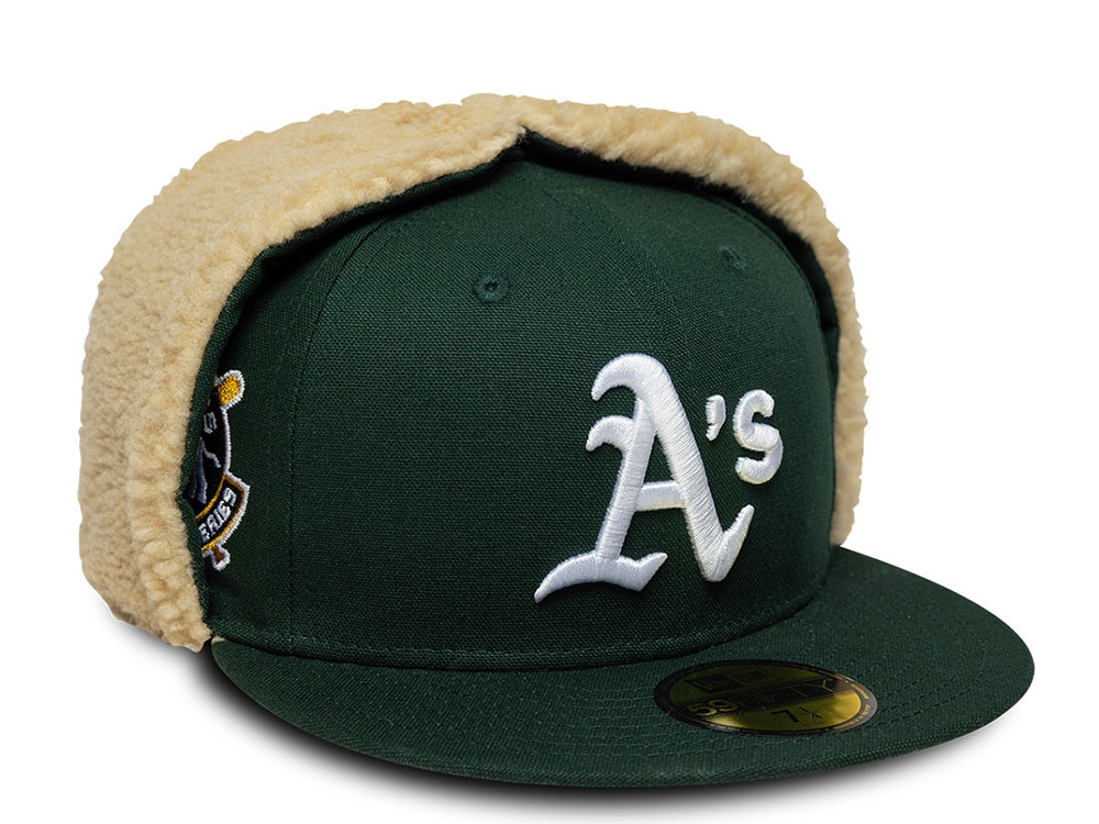 New Era Oakland Athletics World Series 1913 Dark Green Prime Dogear Edition 59Fifty Dogear Fitted Gorra
