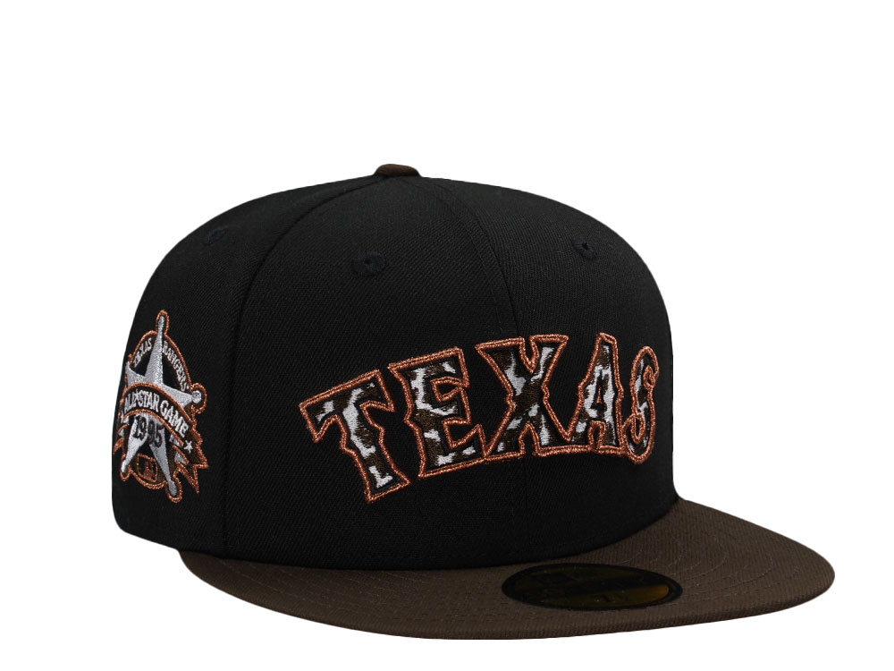 New Era Texas Rangers All Star Game 1995 Walnut Two Tone Edition 59Fifty Fitted Gorra