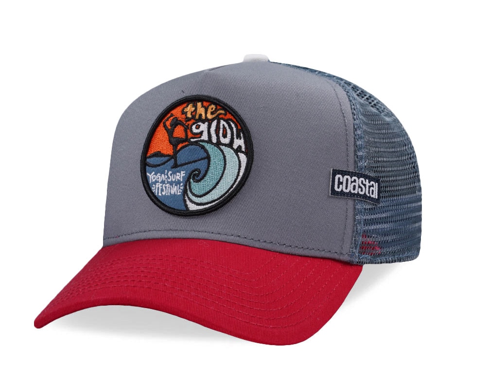 Djinns The Glow Yoga Surf Festival Trucker Snapback Gorra