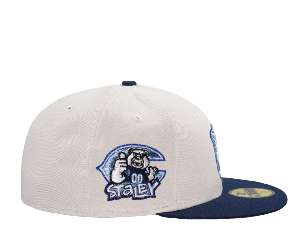 New Era Chicago Bears Staley Metallic Light Cream Two Tone Edition 59Fifty Fitted Gorra