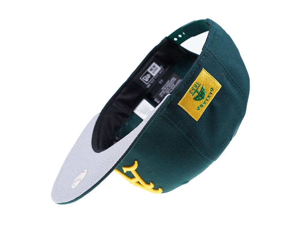 New Era Oakland Athletics Dark Green Edition 9Fifty Snapback Gorra