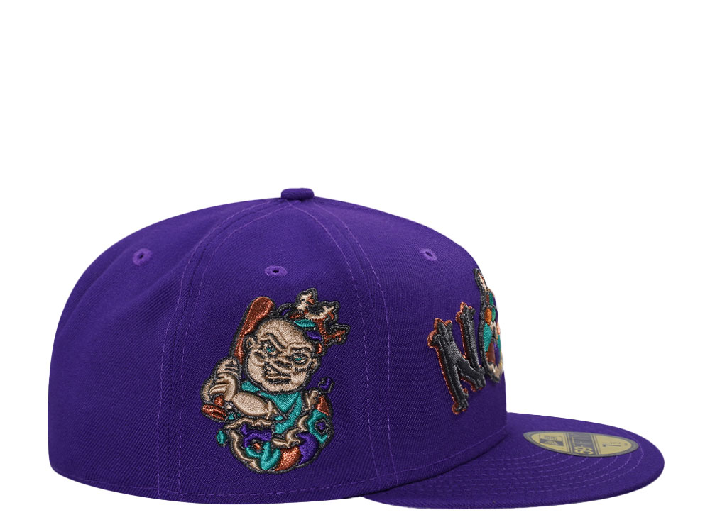 New Era New Orleans Baby Cakes Purple Prime Edition 59Fifty Fitted Gorra