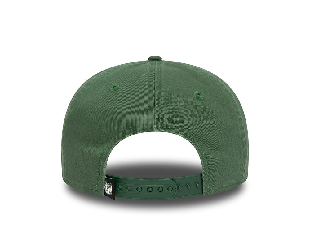 New Era Green Bay Packers Retro Dark Green 9Fifty Retro Crown Snapback Gorra